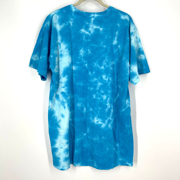 Biggie Smalls Mo Money Mo Problems T-Shirt Blue Tie Dye Large - Picture 2 of 7